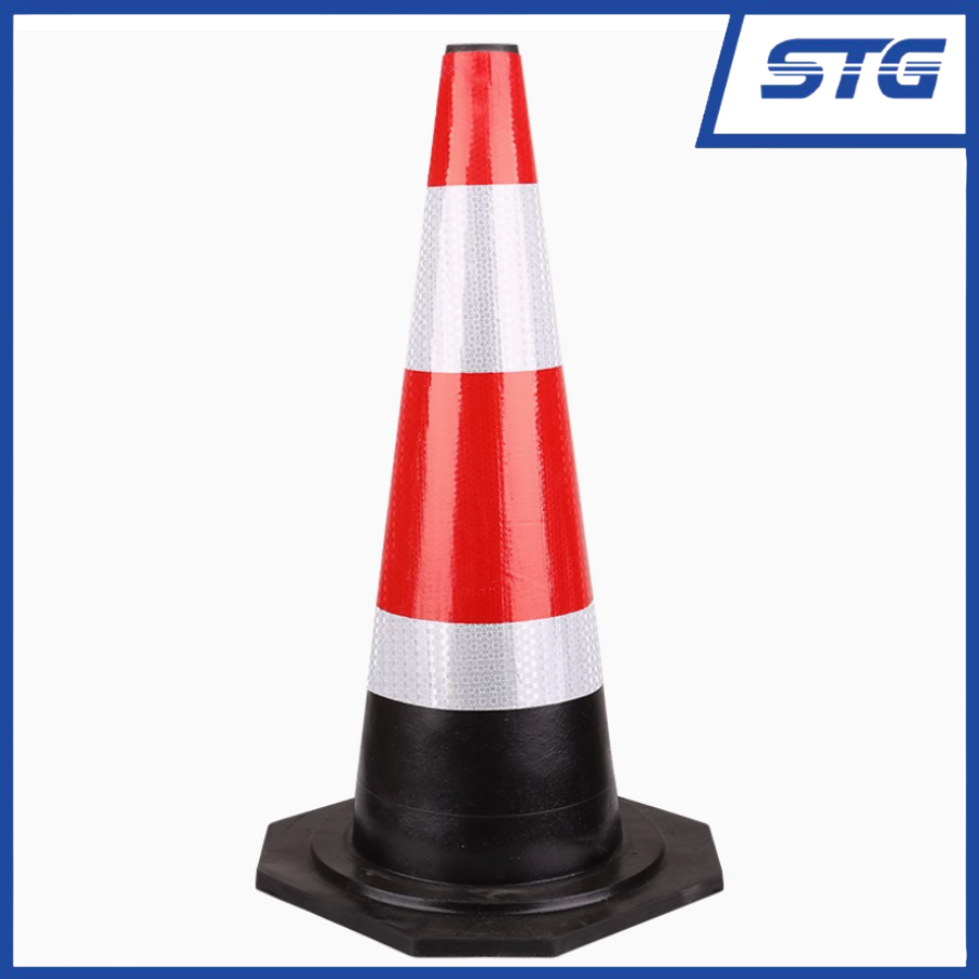 Reflective Safety Cone – Durable and High-Visibility Traffic Management ...